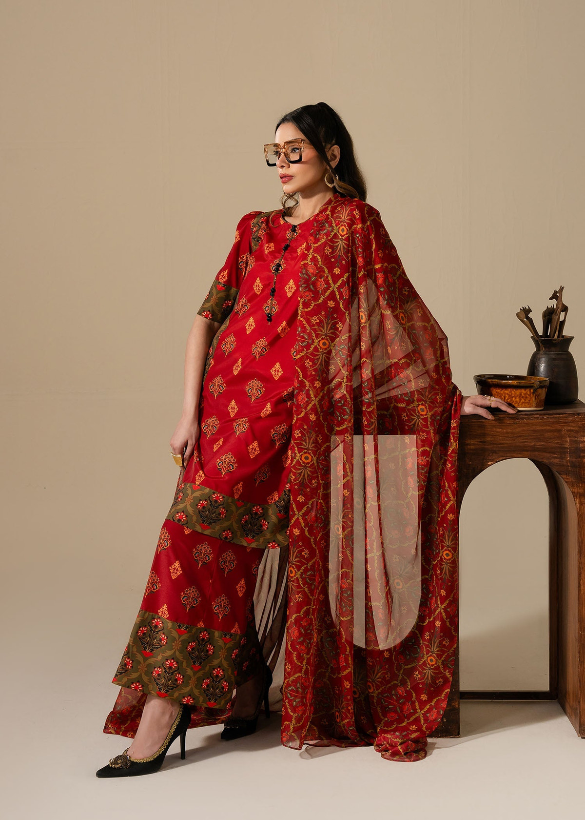 Maria Osama Khan | Retro Vol 3 | Bloom -  Maria Osama Khan Ladies Clothes - Original Designer Dress - House of Maryam