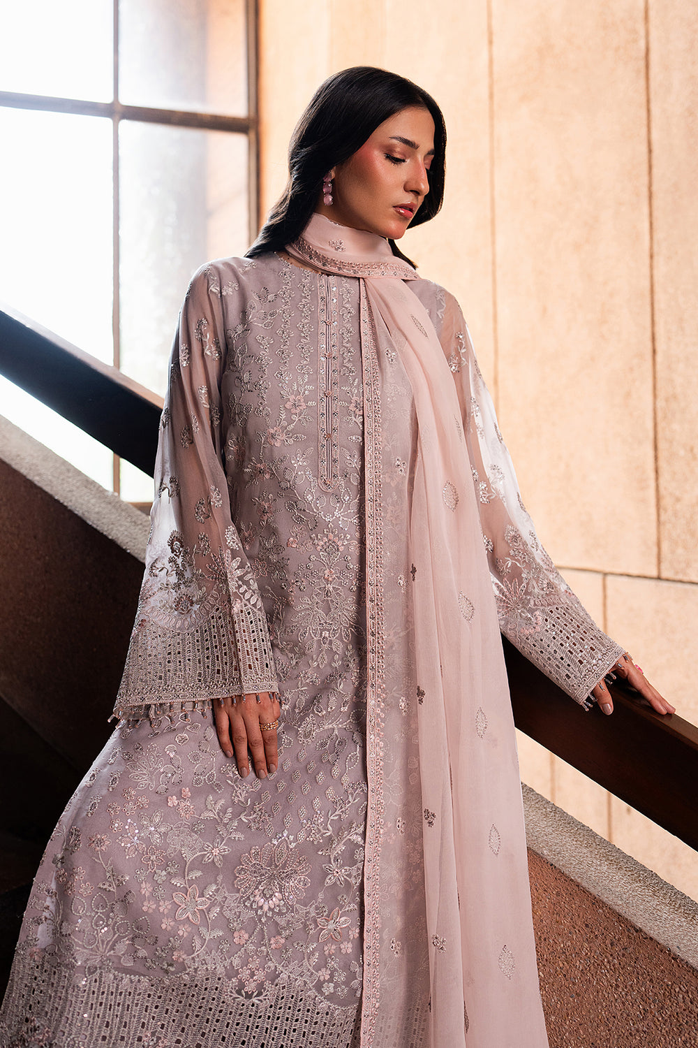 Lavish Premium | Lazawal Formals | Lavender Glow, image 4