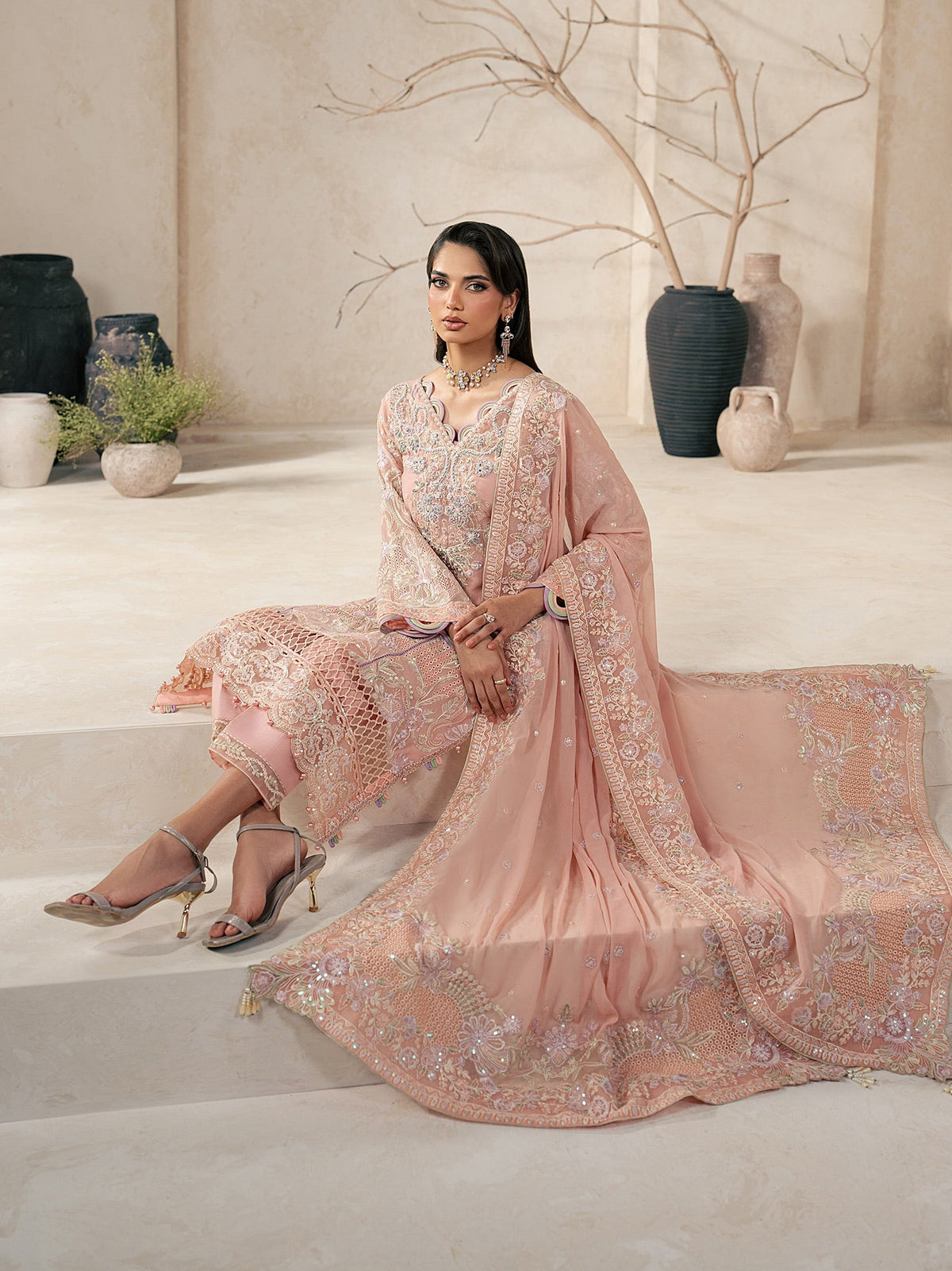Gulaal | Inaaya Embroidered Chiffon 26 |Julian, image 8