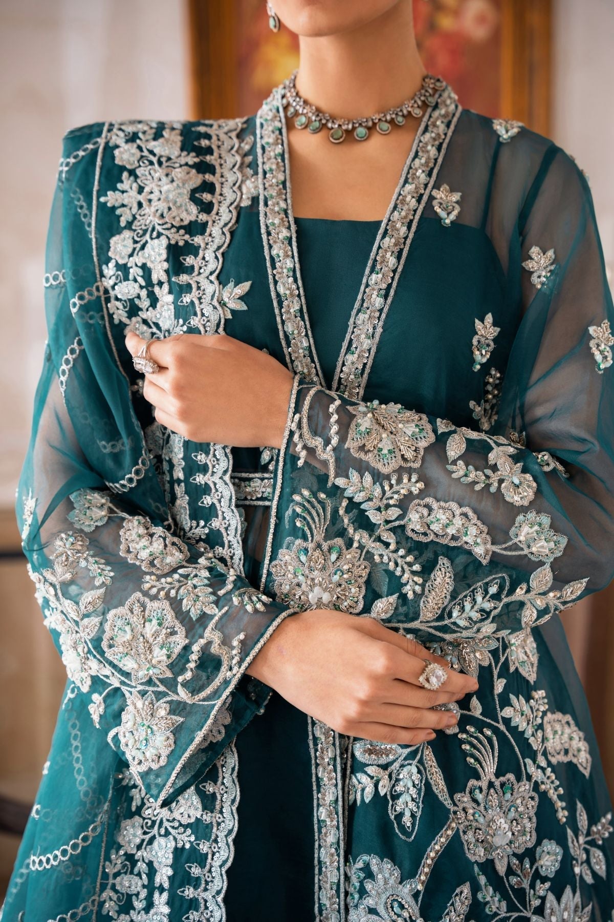 Inara | Aurelia Wedding Collection | Serenia by Designer InaraClothing - House of Maryam - Pakistani Designer Ethnic Wear in {{ shop.shopifyCountryName }}