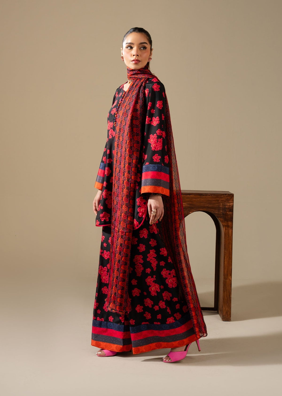 Maria Osama Khan | Retro Vol 3 | Boho -  Maria Osama Khan Ladies Clothes - Original Designer Dress - House of Maryam