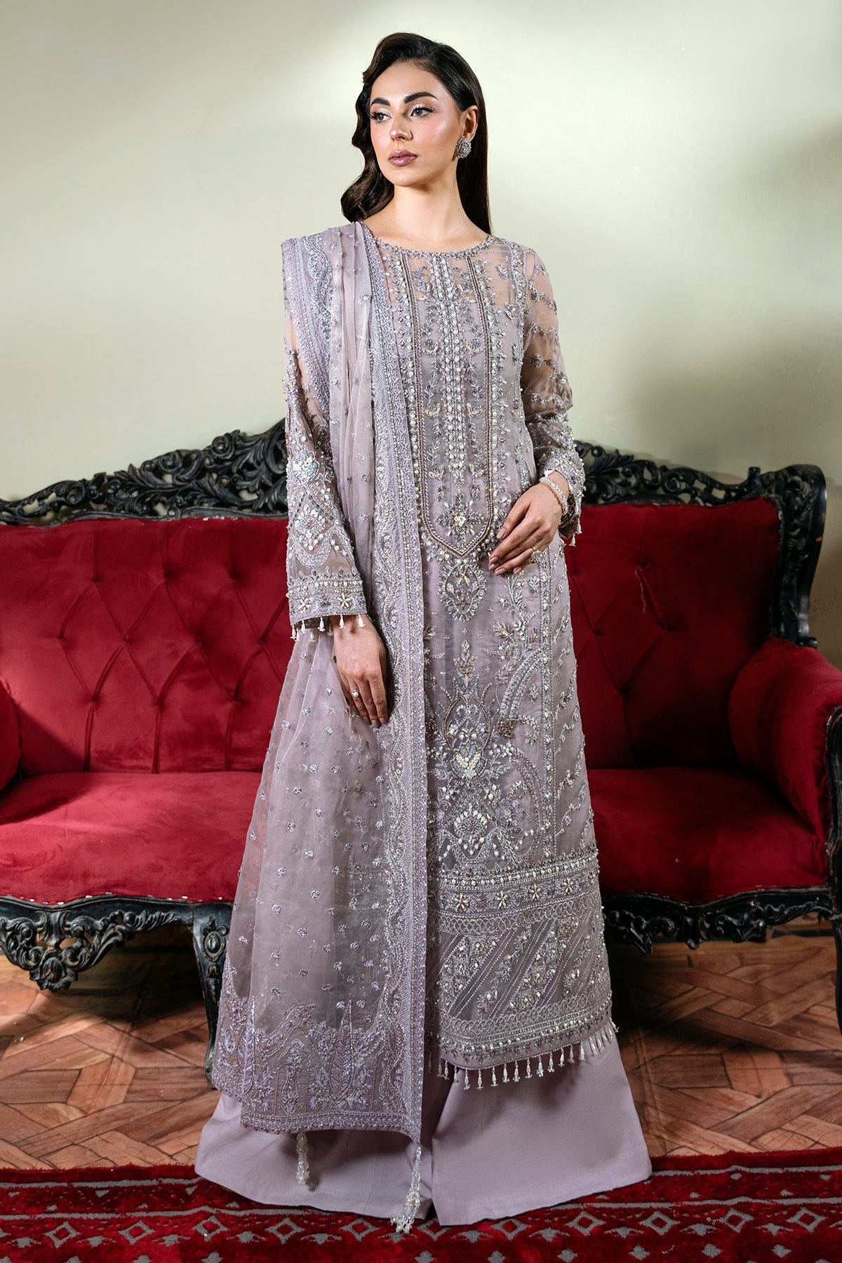Mina Kashif | Kahani Formals | Rukhsar -  Mina Kashif Ladies Clothes - Original Designer Dress - House of Maryam