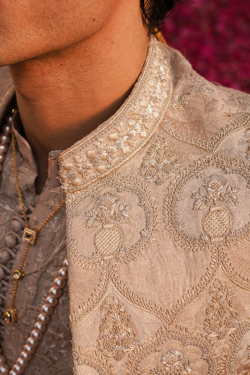Republic By Omar Farooq | Sherwani Couture | "Dawoud" Sherwani -  Republic by Omar Farooq SHERWANI COUTURE - Original Designer Dress - House of Maryam