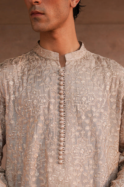 Republic By Omar Farooq | Luxury Rtw | "Dawoud" Kurta Pajama -  Republic by Omar Farooq Luxury RTW - Original Designer Dress - House of Maryam