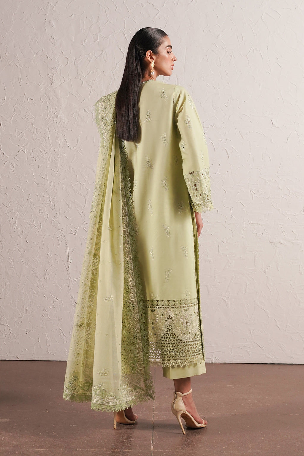 Afrozeh | Chikankari Lawn 24 | Kelly