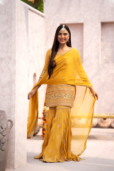Erum Khan | Sakhiyan Formals | GENDA -  Erum Khan Formal - Original Designer Dress - House of Maryam