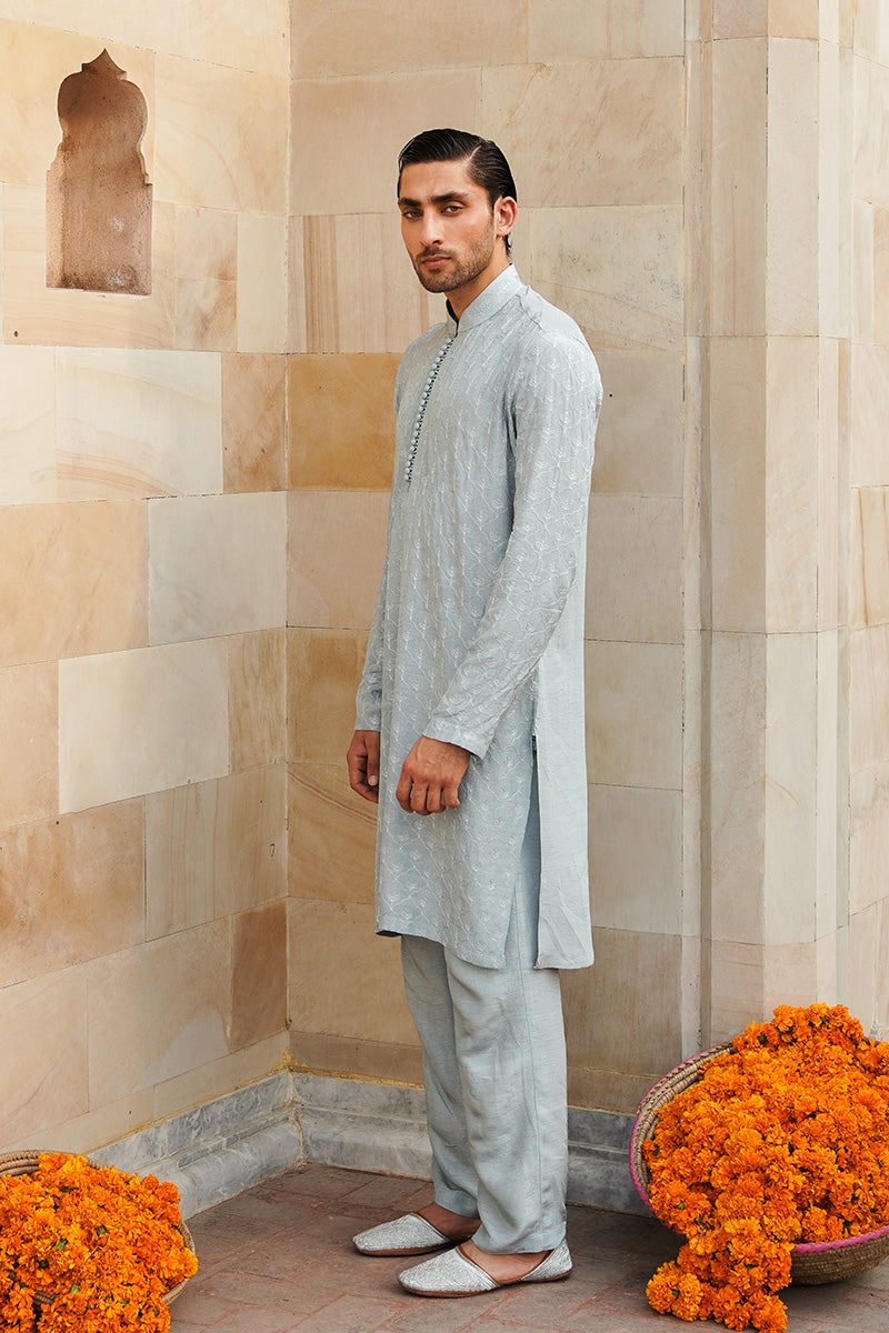 Republic By Omar Farooq | Luxury Rtw | "Mohsin" Kurta Pajama -  Republic by Omar Farooq Luxury RTW - Original Designer Dress - House of Maryam