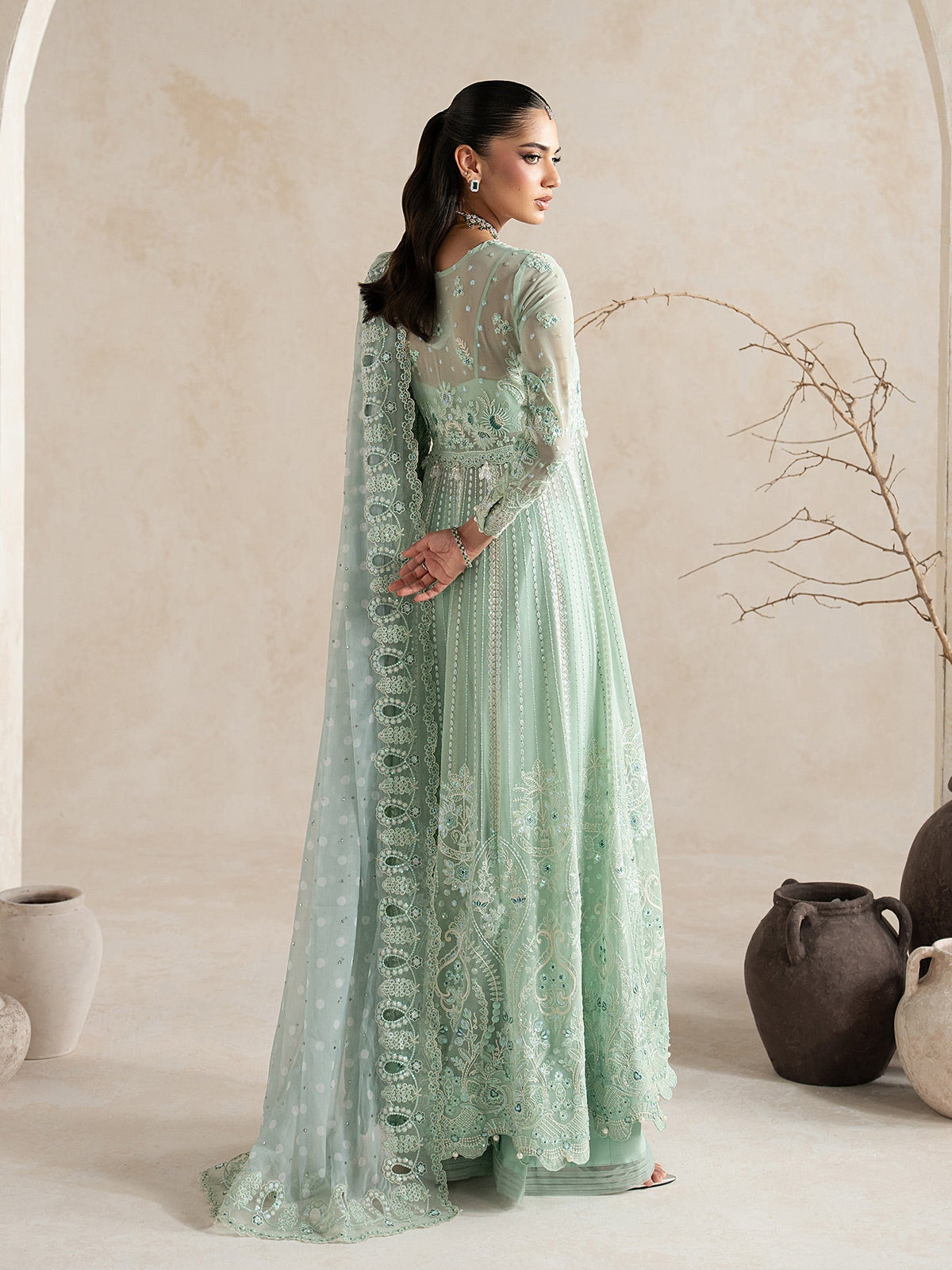 Gulaal | Inaaya Embroidered Chiffon 26 | Evaa, image 3