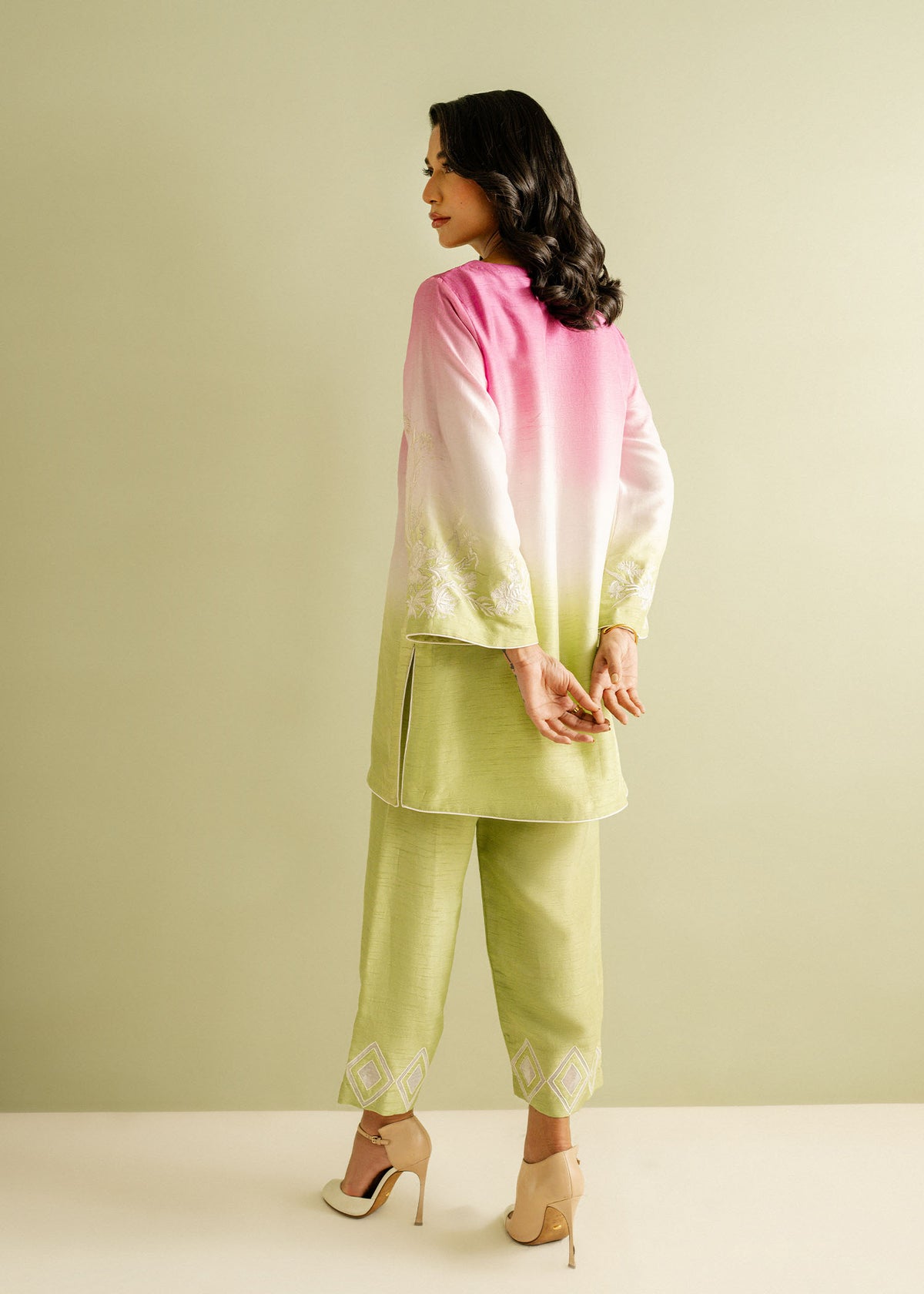 Mahgul | Ayanas Garden | Ombré Flower -  Mahgul Ladies Clothes - Original Designer Dress - House of Maryam