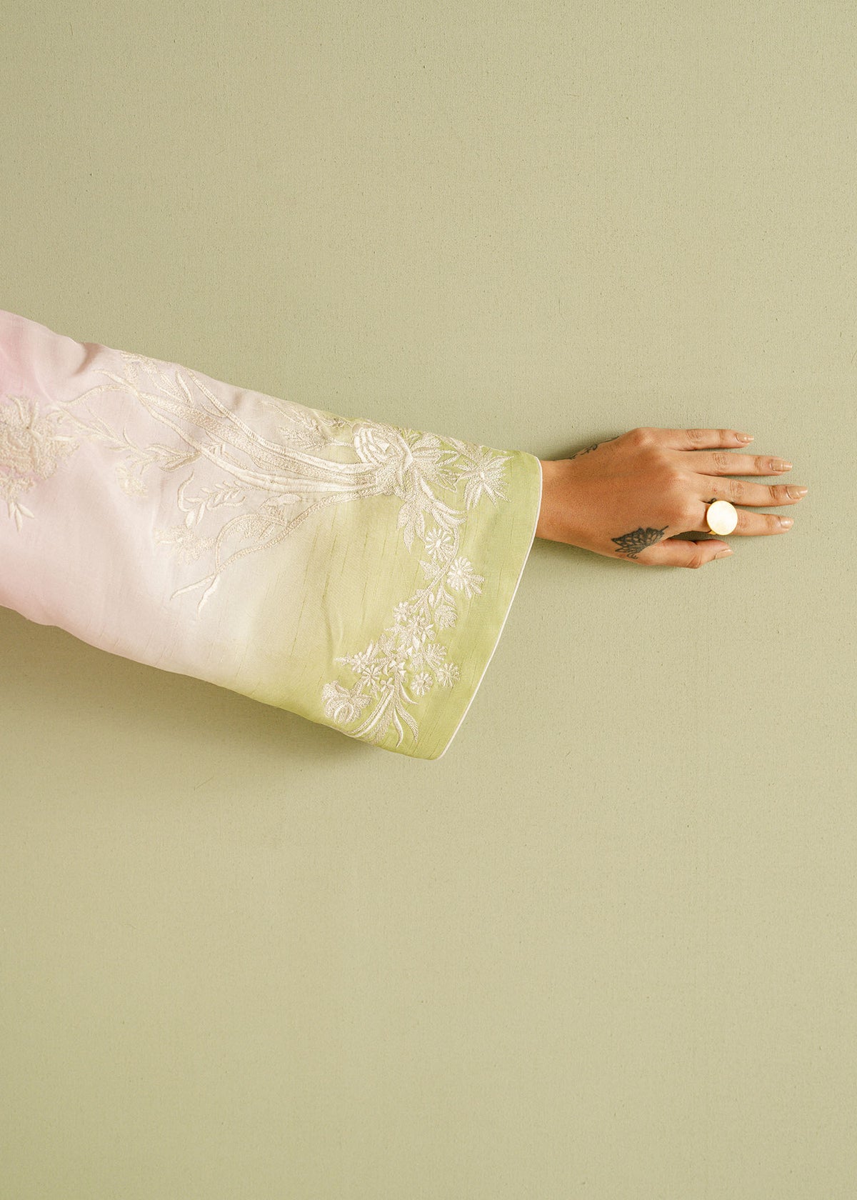 Mahgul | Ayanas Garden | Ombré Flower -  Mahgul Ladies Clothes - Original Designer Dress - House of Maryam