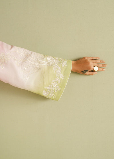 Mahgul | Ayanas Garden | Ombré Flower -  Mahgul Ladies Clothes - Original Designer Dress - House of Maryam