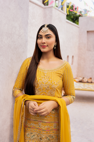 Erum Khan | Sakhiyan Formals | GENDA -  Erum Khan Formal - Original Designer Dress - House of Maryam