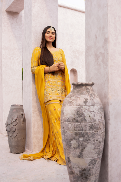 Erum Khan | Sakhiyan Formals | GENDA -  Erum Khan Formal - Original Designer Dress - House of Maryam