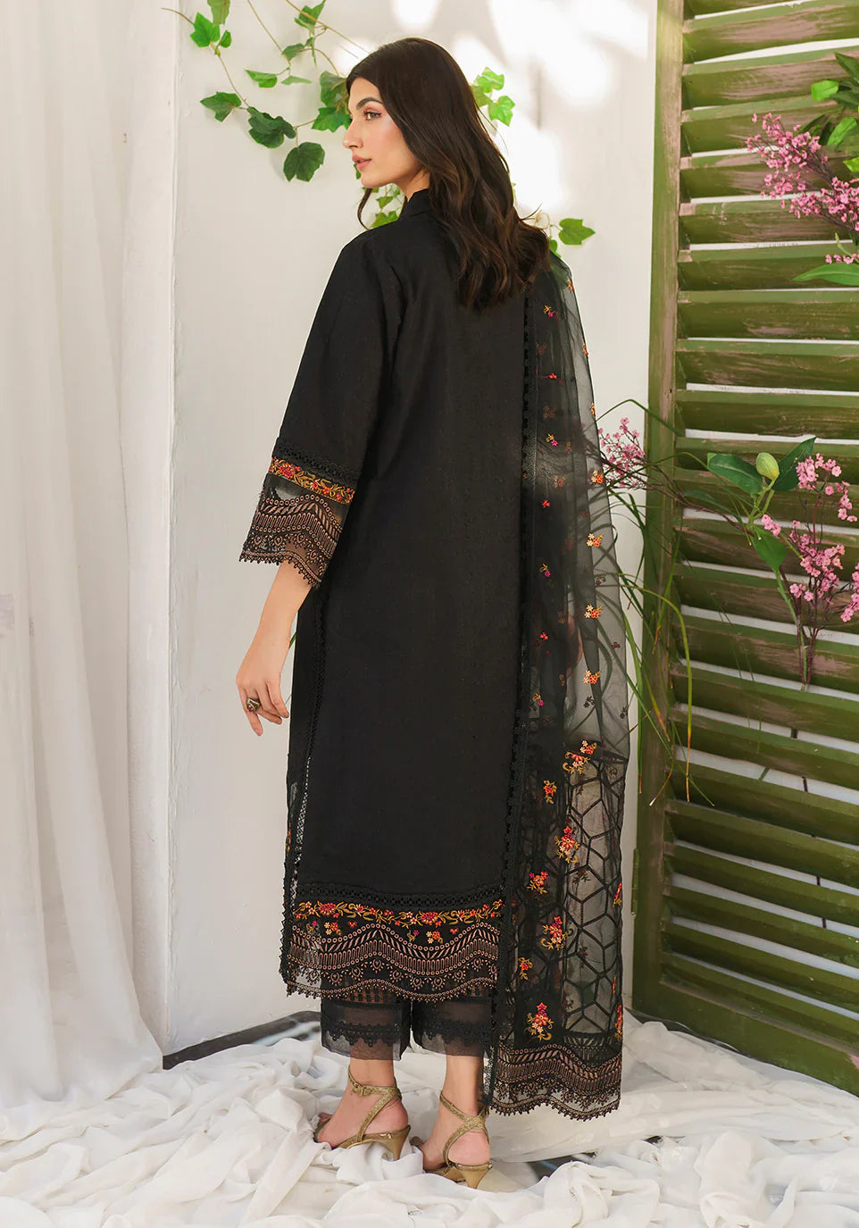 Zarqash | Belle Ame 24 | BL 007 Jardin Noir by Zarqash - House of Maryam