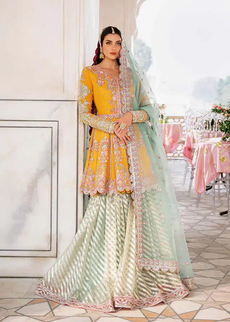 Akbar Aslam | Shadmani Luxury Formals 23 | Dilaab by Designer Akbar Aslam - House of Maryam - Pakistani Designer Ethnic Wear in {{ shop.shopifyCountryName }}