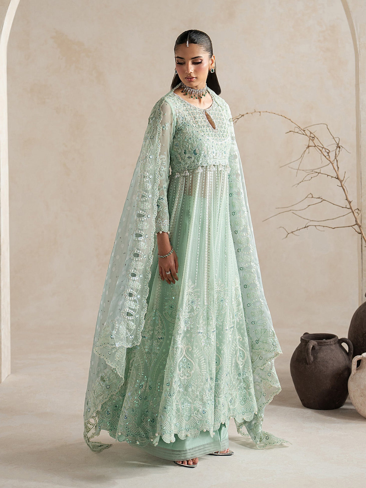 Gulaal | Inaaya Embroidered Chiffon 26 | Evaa, image 2