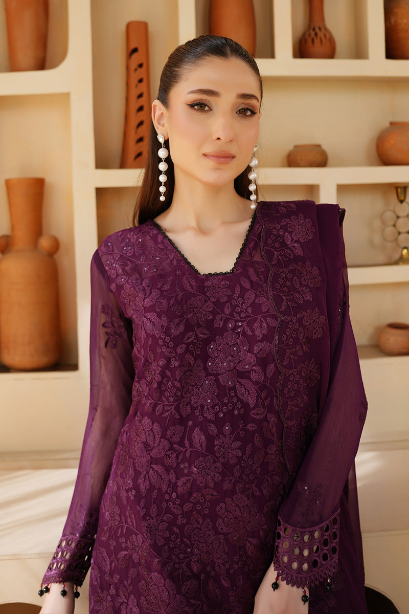 Maryams | Afsaneh Luxury Chiffon | Minal -  Maryams Ladies Clothes - Original Designer Dress - House of Maryam