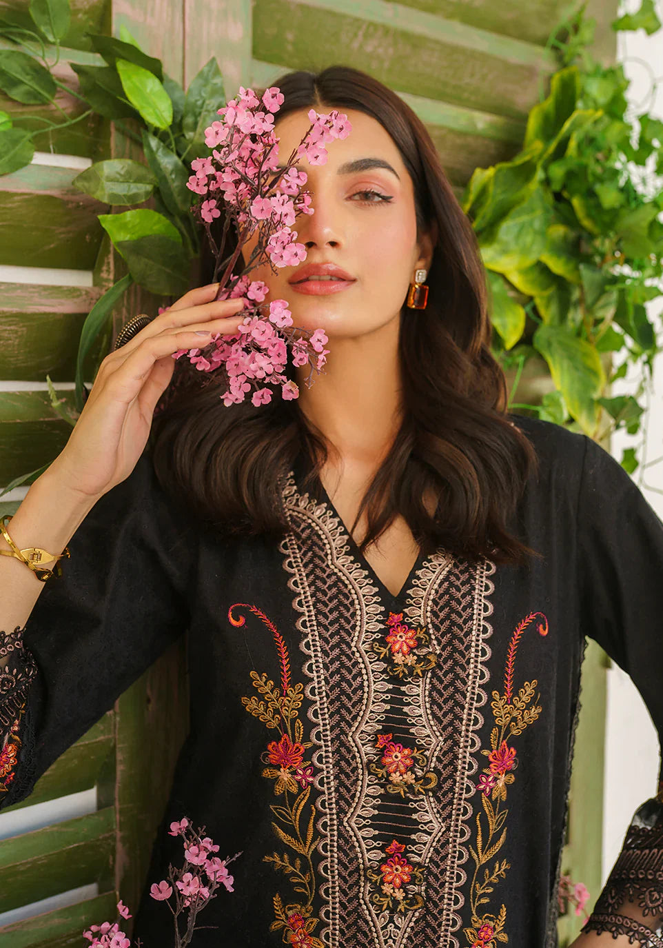 Zarqash | Belle Ame 24 | BL 007 Jardin Noir by Designer Zarqash - House of Maryam - Pakistani Designer Ethnic Wear in {{ shop.shopifyCountryName }}