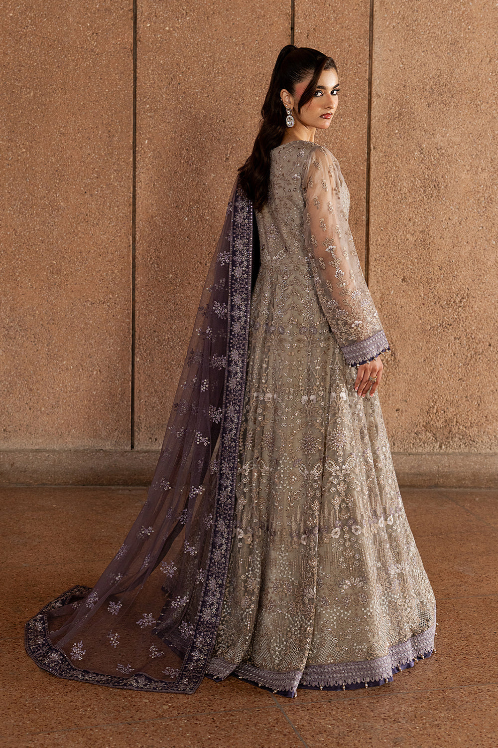 Lavish Premium | Lazawal Formals | Beige Serenity, image 5