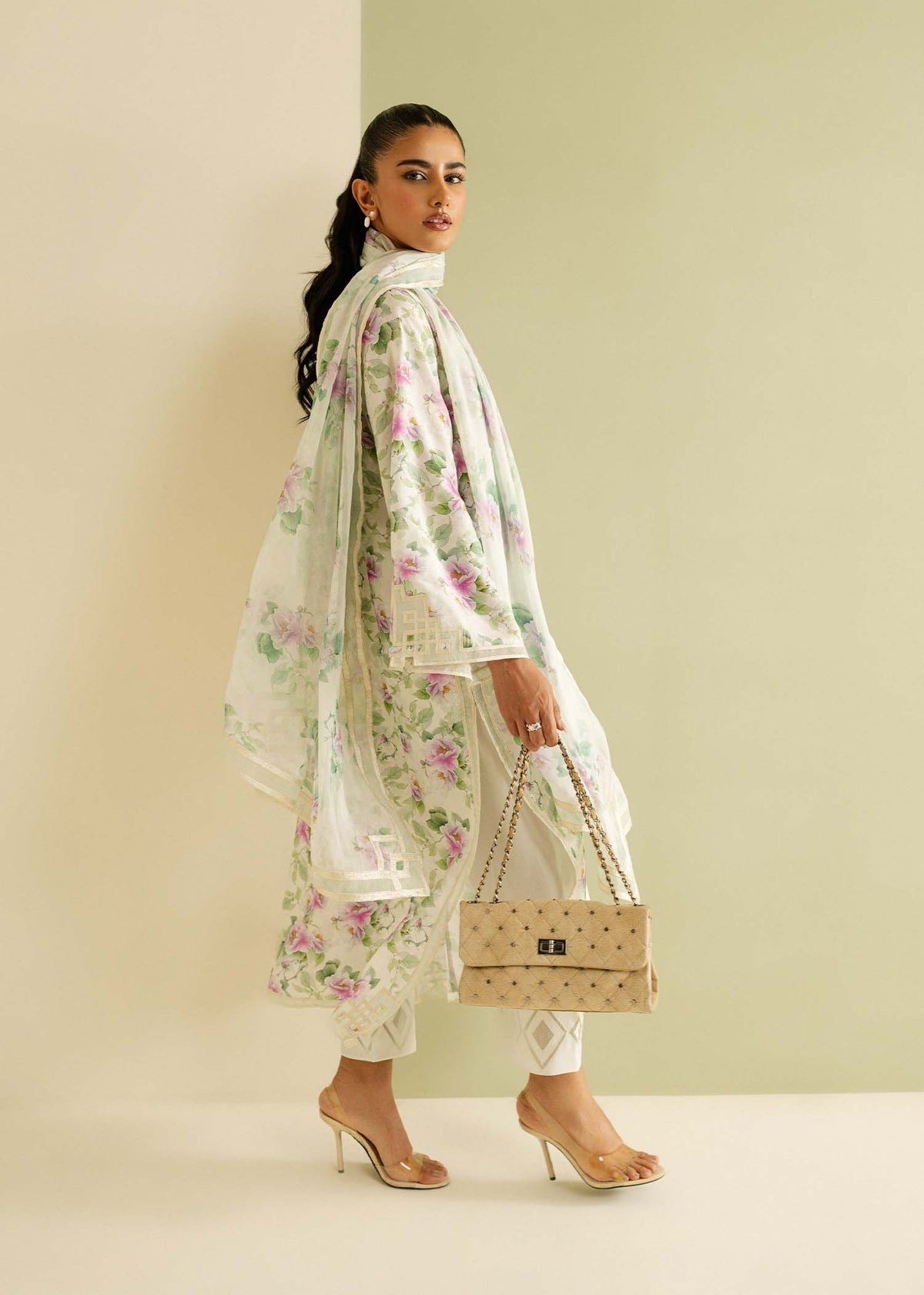 Mahgul | Ayanas Garden | Rose Reverie -  Mahgul Ladies Clothes - Original Designer Dress - House of Maryam