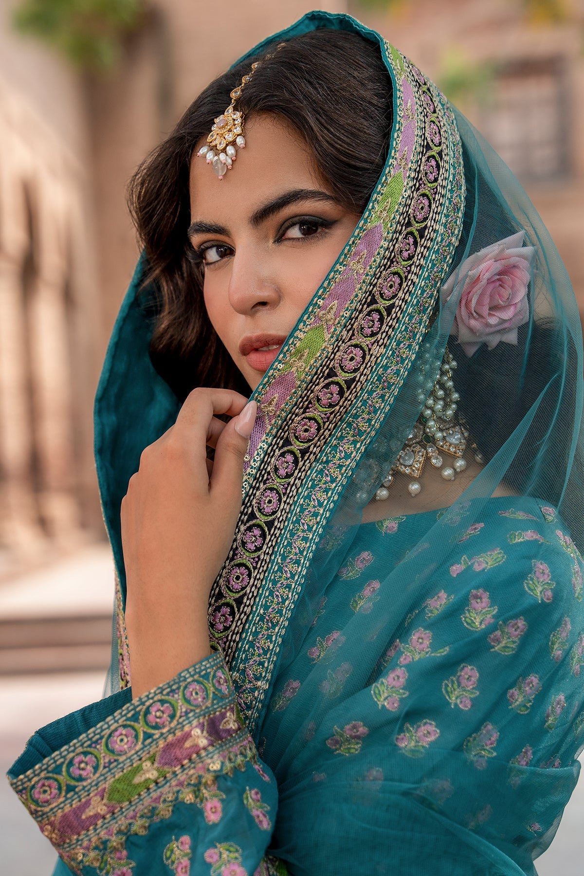 Charizma | Festive Pret | 3-PC Embroidered Raw Silk CMA-6-386, image 3