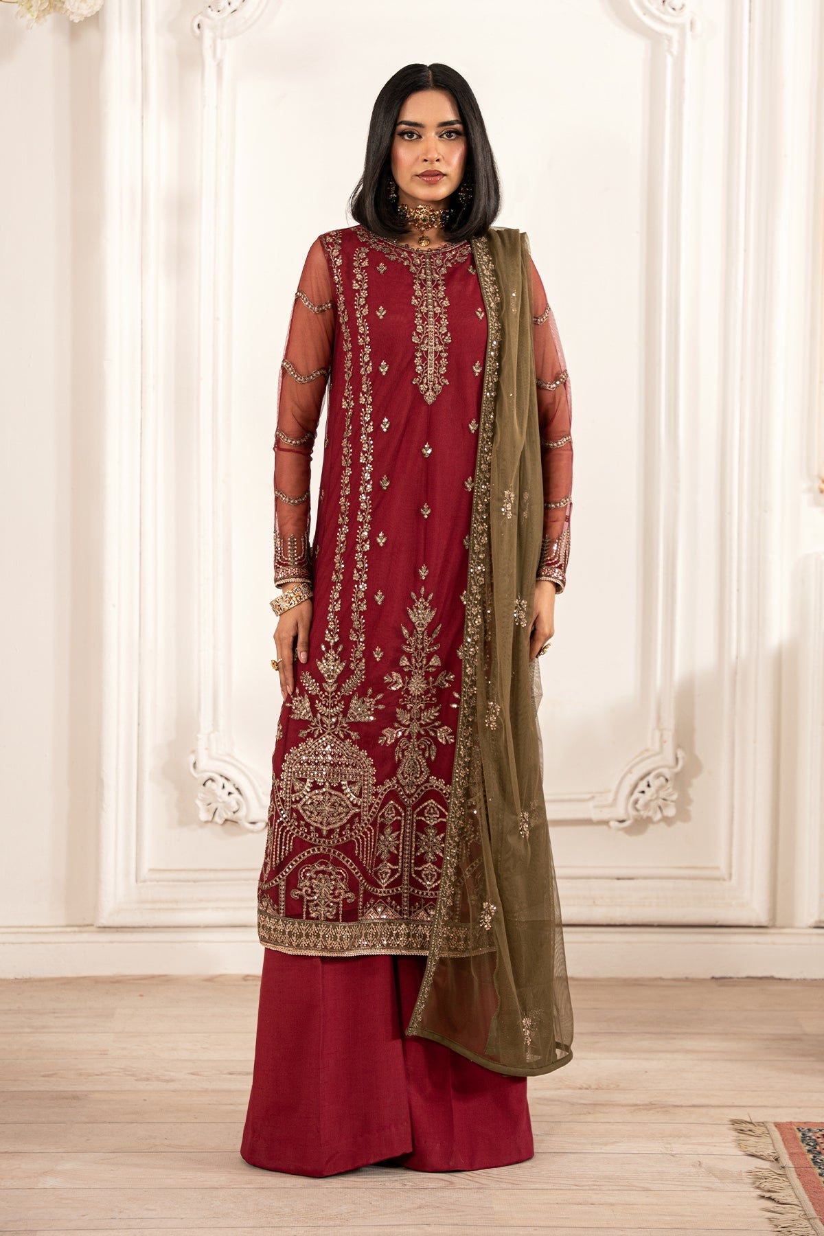 Zarif | Formal Edit 25 | ZFE-02 ALISON -  Zarif Ladies Clothes - Original Designer Dress - House of Maryam