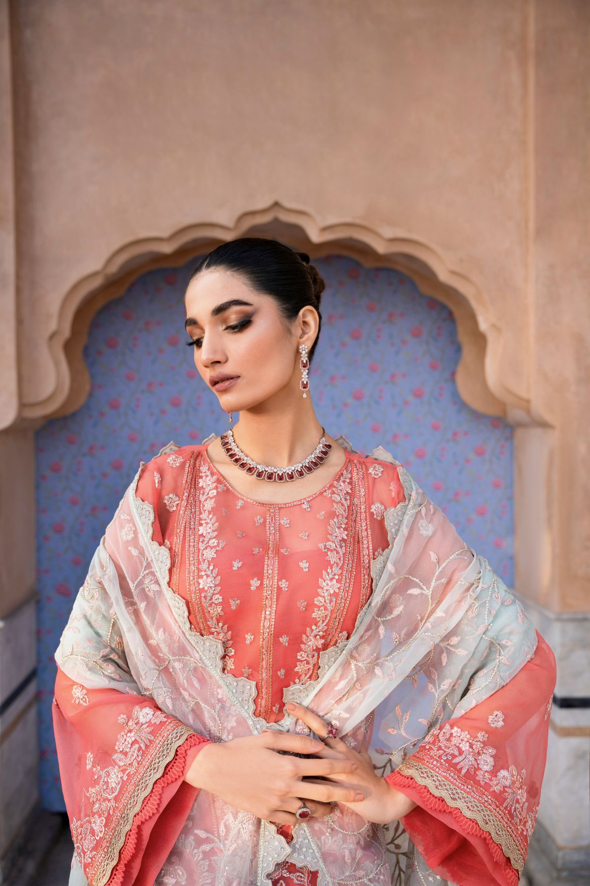 Inara | Aurelia Wedding Collection | Corraline by Designer InaraClothing - House of Maryam - Pakistani Designer Ethnic Wear in {{ shop.shopifyCountryName }}