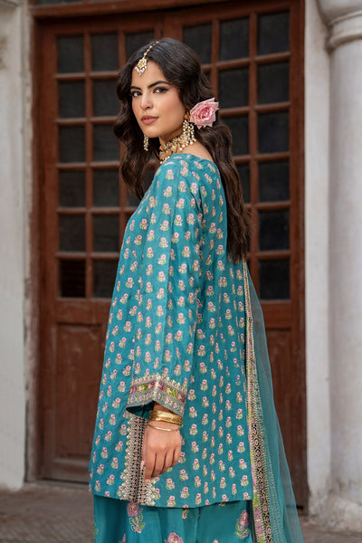 Charizma | Festive Pret | 3-PC Embroidered Raw Silk CMA-6-386