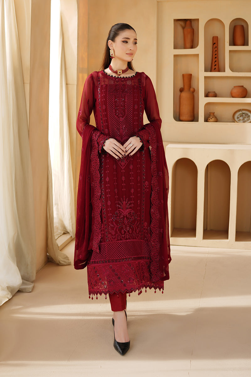 Maryams | Afsaneh Luxury Chiffon | Aria -  Maryams Ladies Clothes - Original Designer Dress - House of Maryam