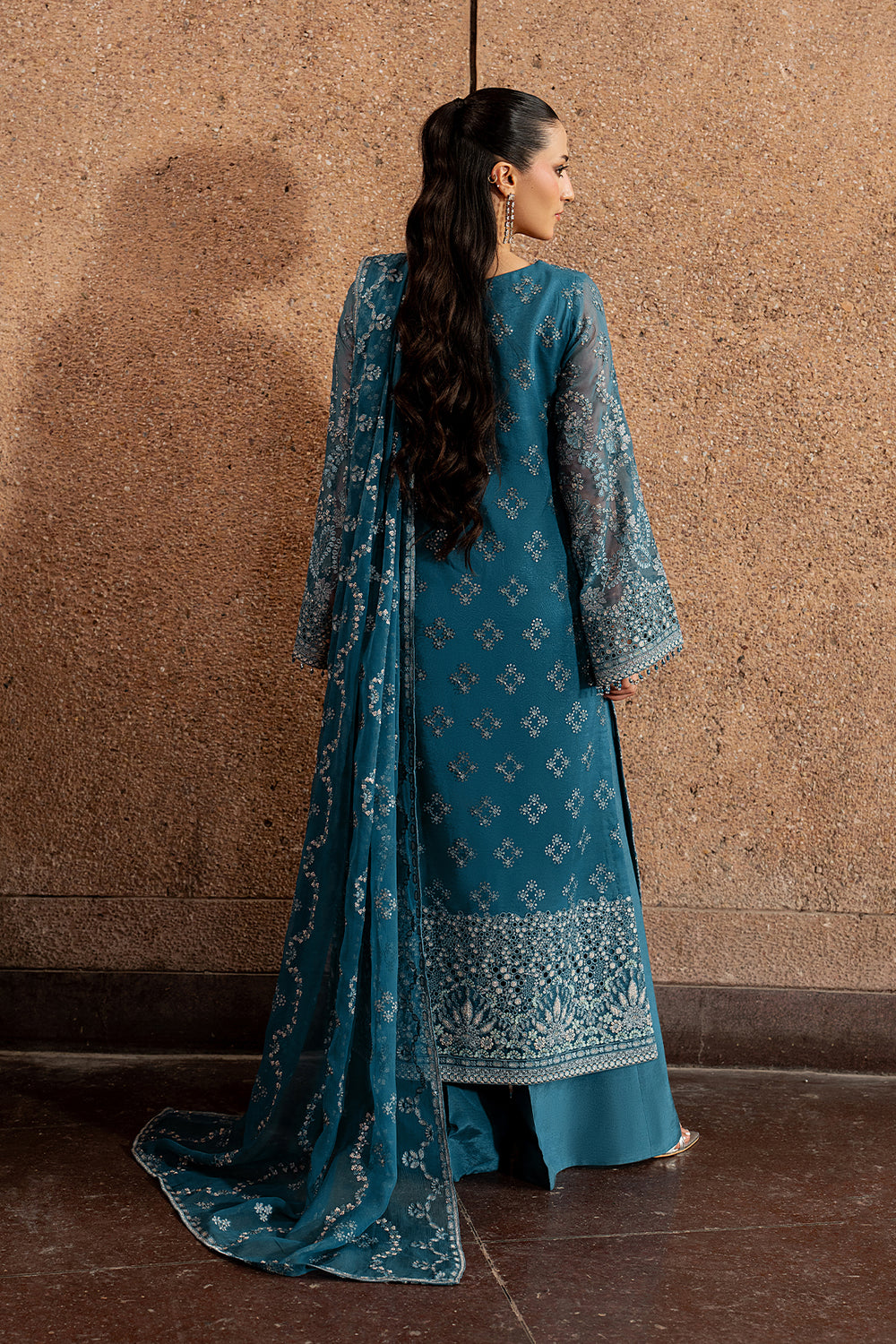 Lavish Premium | Lazawal Formals | Teal Essence, image 2
