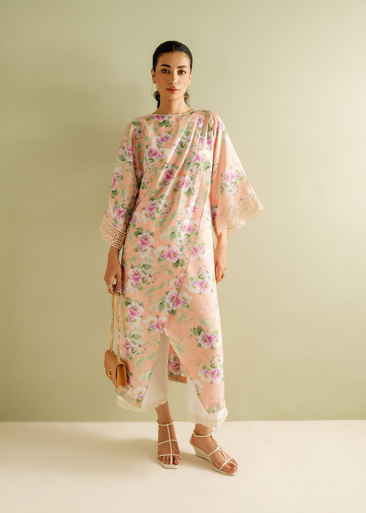 Mahgul | Ayanas Garden | Peach Dreams -  Mahgul Ladies Clothes - Original Designer Dress - House of Maryam