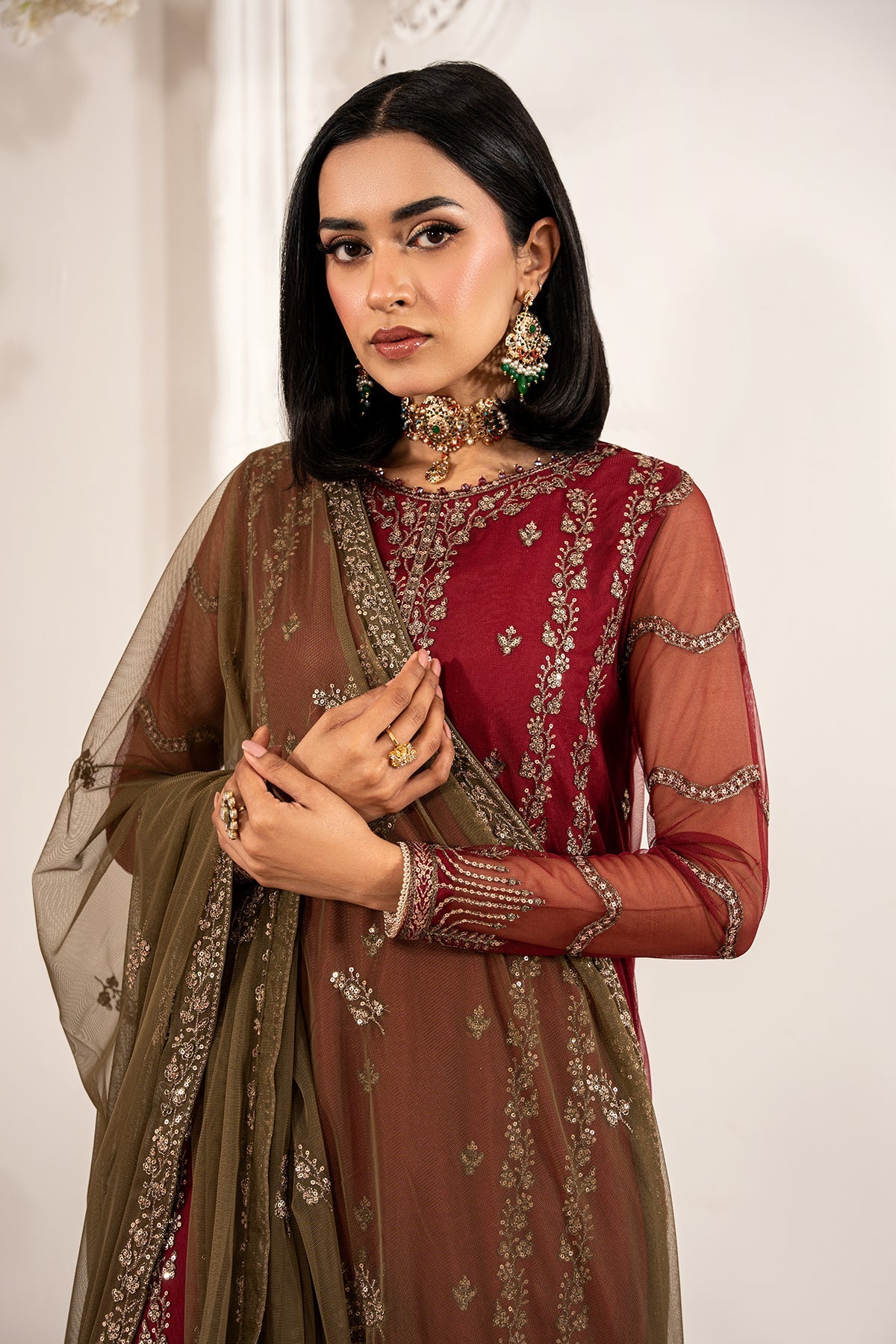 Zarif | Formal Edit 25 | ZFE-02 ALISON -  Zarif Ladies Clothes - Original Designer Dress - House of Maryam