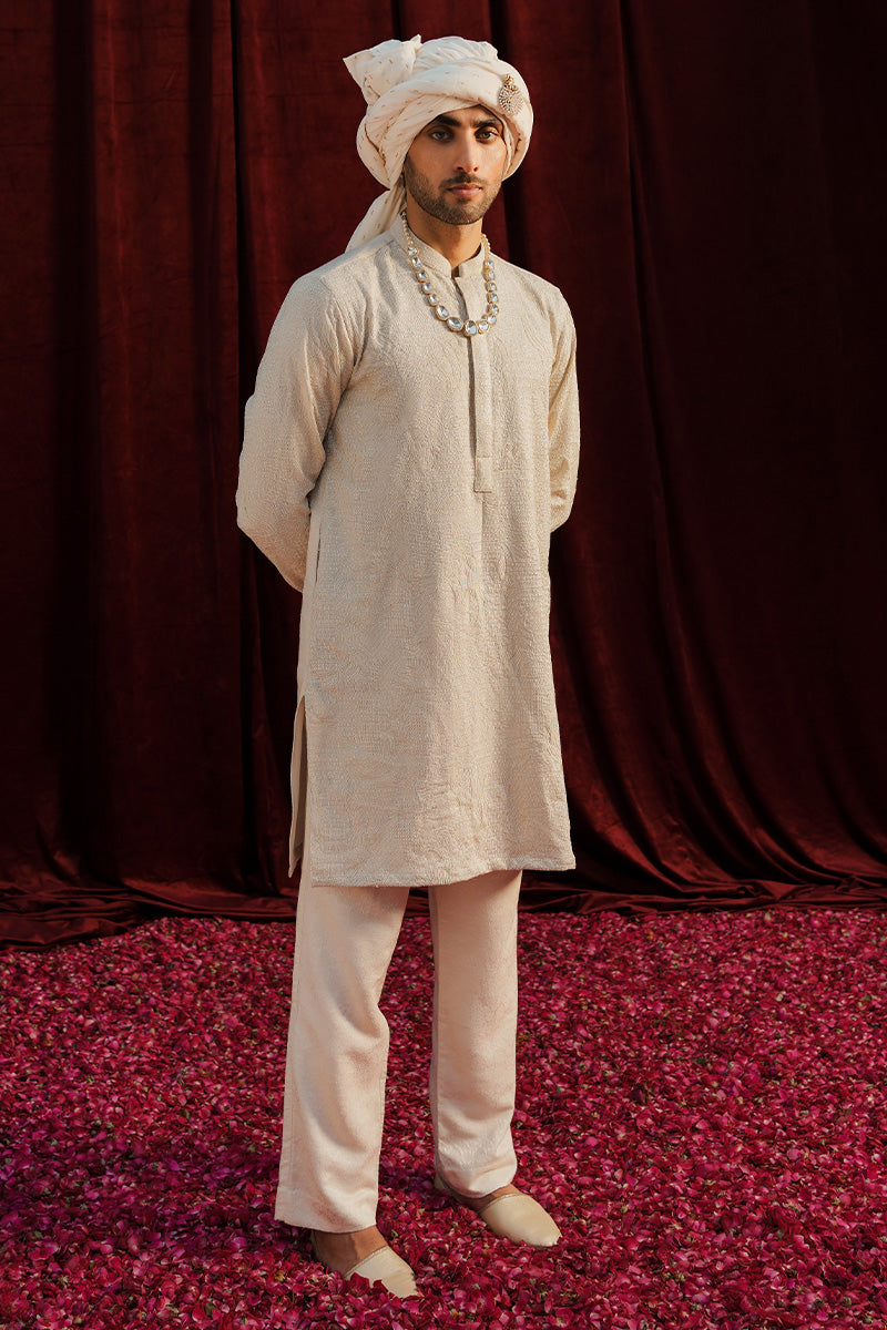 Republic By Omar Farooq | Luxury Rtw | "Maaz" Kurta Pajama -  Republic by Omar Farooq Luxury RTW - Original Designer Dress - House of Maryam