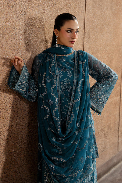 Lavish Premium | Lazawal Formals | Teal Essence