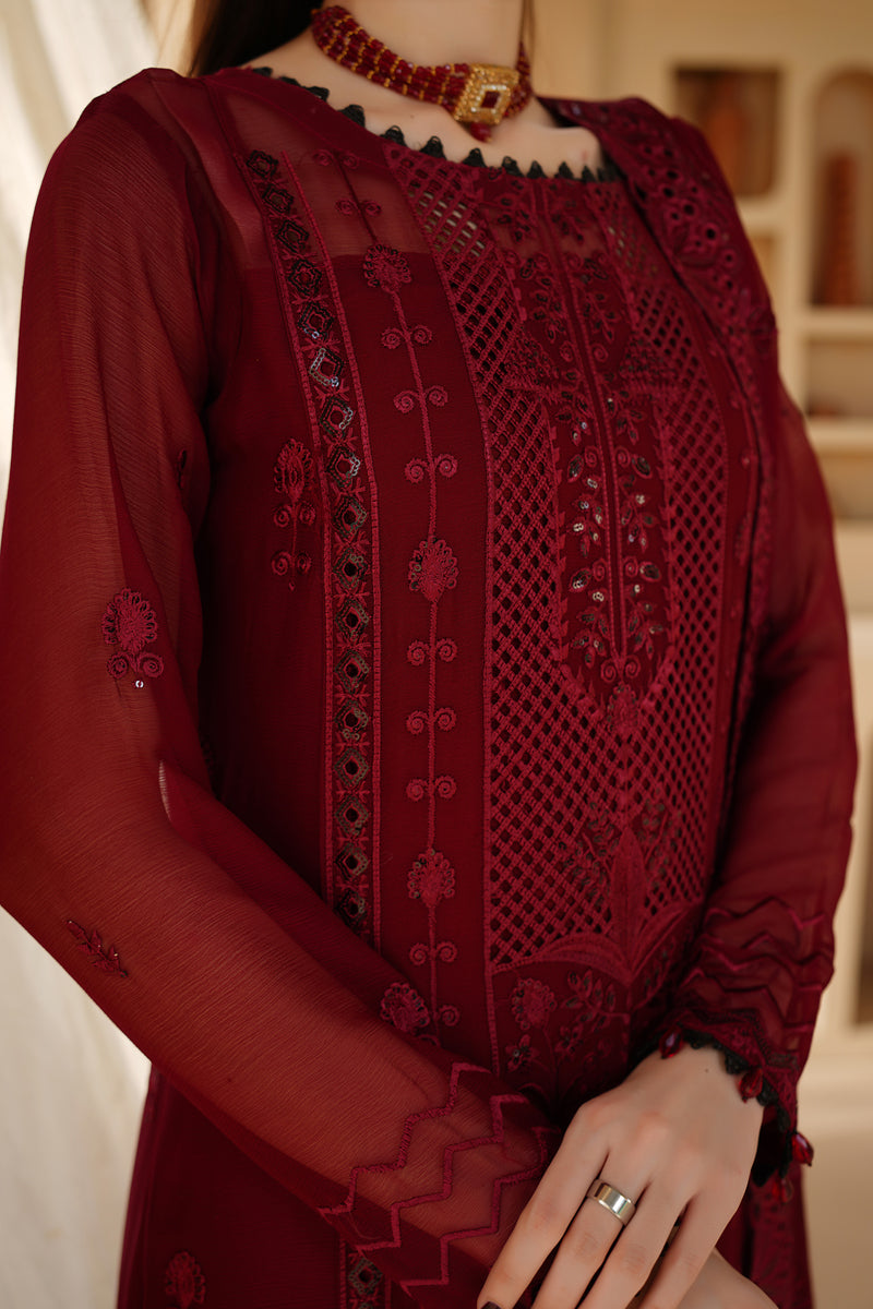 Maryams | Afsaneh Luxury Chiffon | Aria -  Maryams Ladies Clothes - Original Designer Dress - House of Maryam