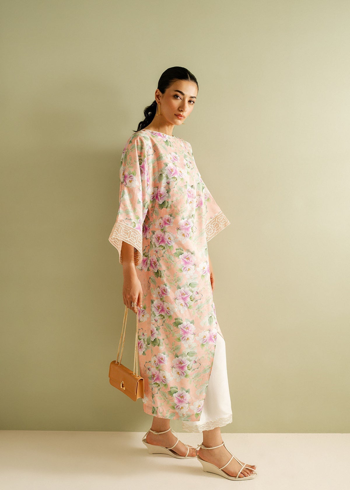 Mahgul | Ayanas Garden | Peach Dreams -  Mahgul Ladies Clothes - Original Designer Dress - House of Maryam