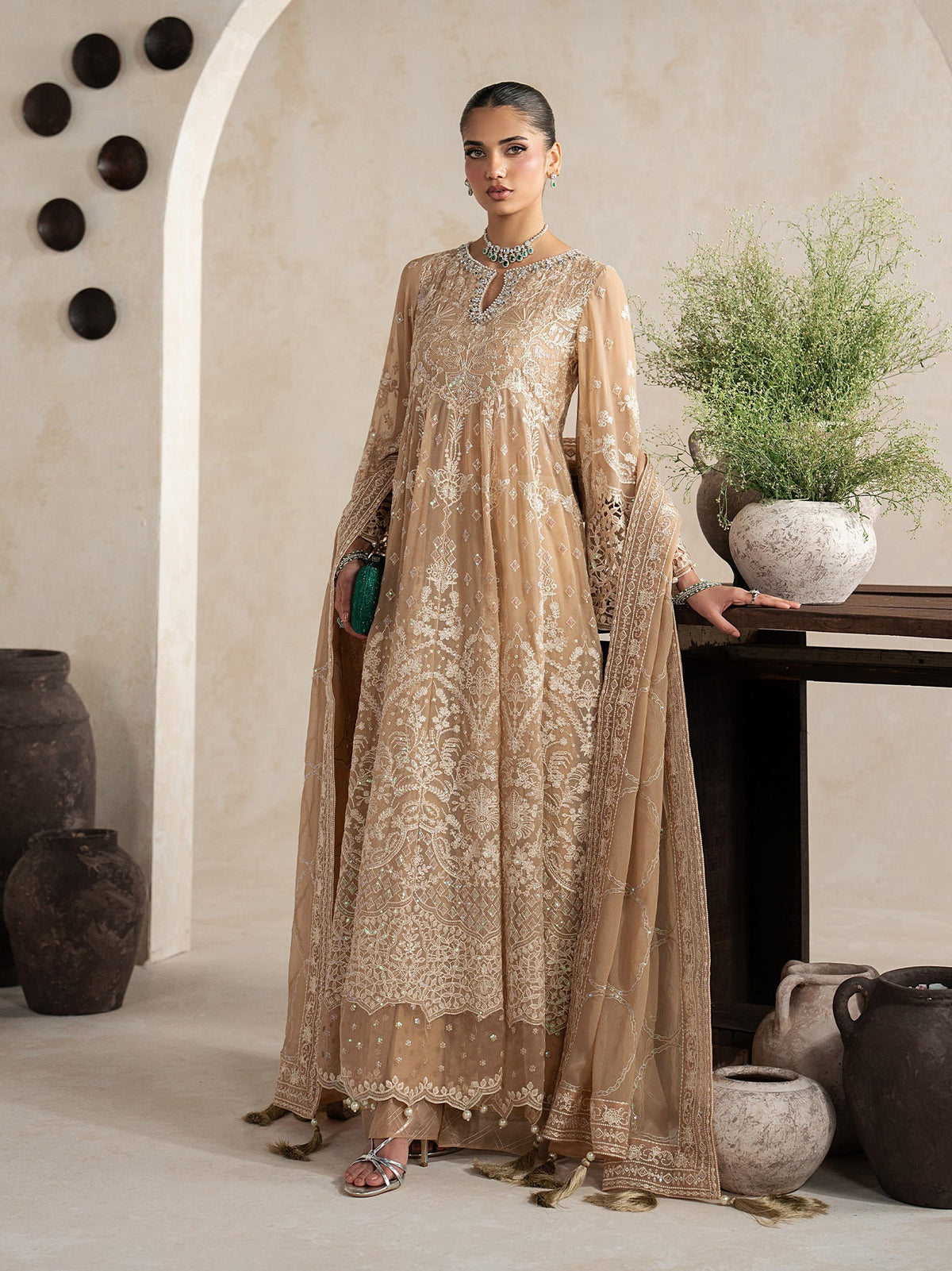 Gulaal | Inaaya Embroidered Chiffon 26 | Niaa, image 3