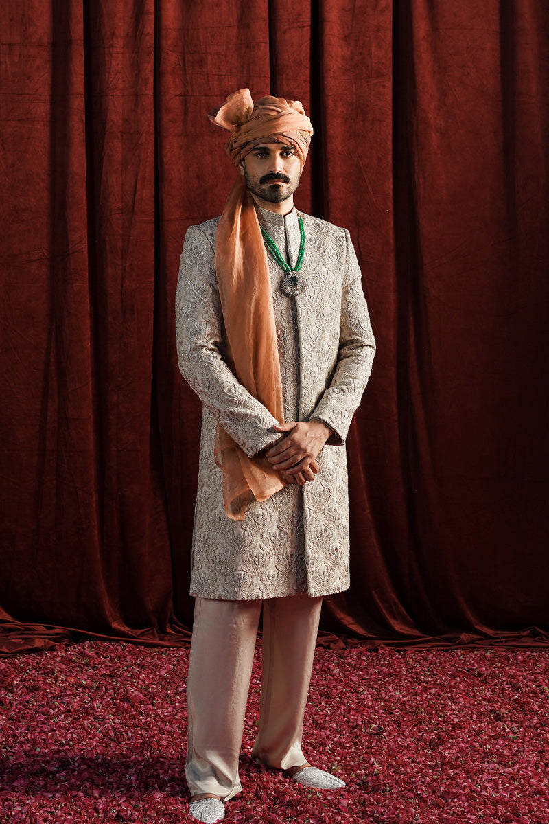 Republic By Omar Farooq | Luxury Rtw | "Aqil" Kurta Pajama