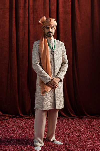 Republic By Omar Farooq | Luxury Rtw | "Aqil" Kurta Pajama -  Republic by Omar Farooq Luxury RTW - Original Designer Dress - House of Maryam