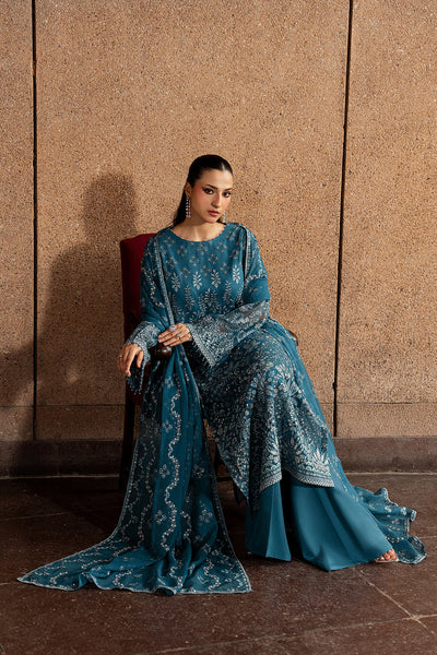 Lavish Premium | Lazawal Formals | Teal Essence