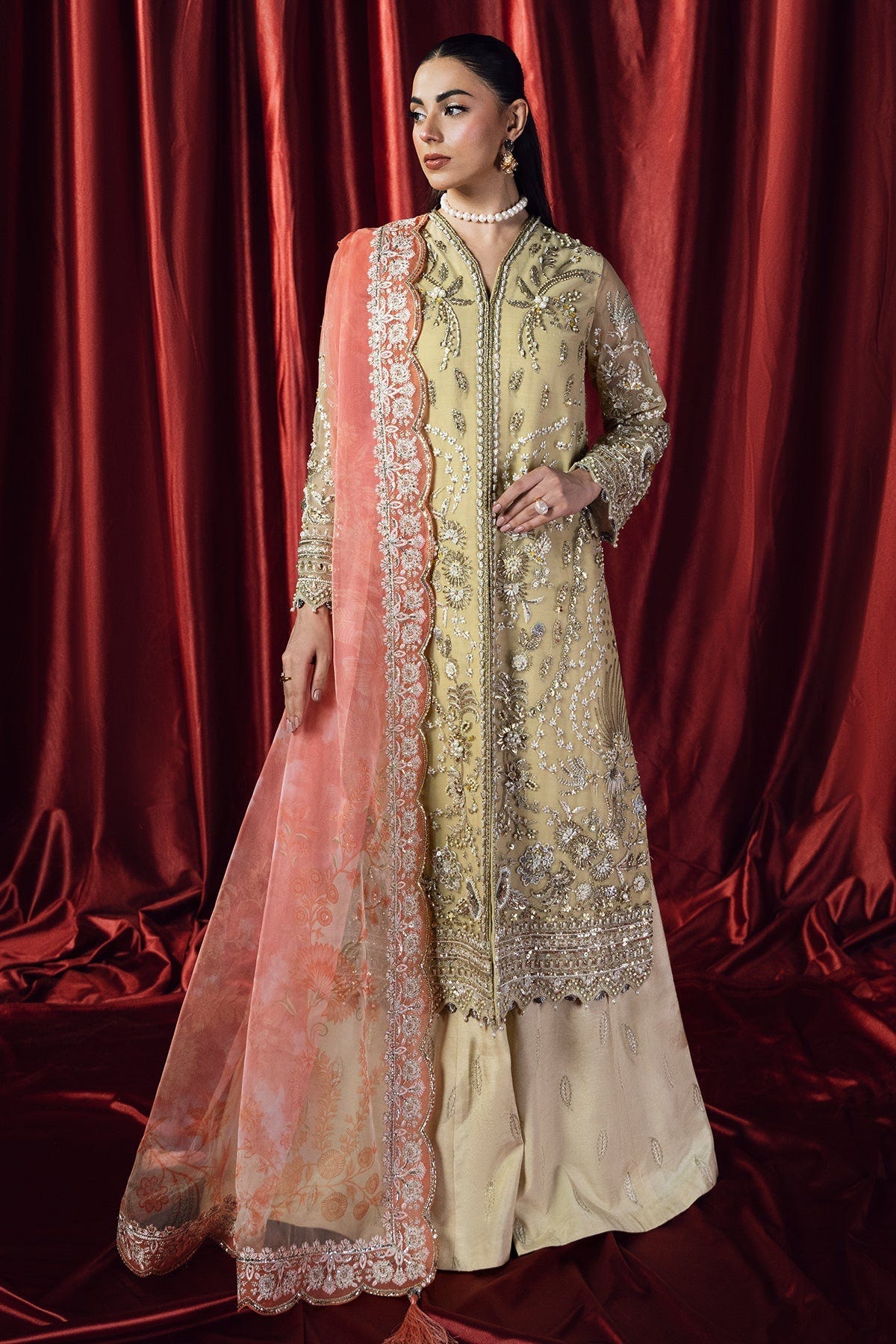 Mina Kashif | Kahani Formals | Rubab -  Mina Kashif Ladies Clothes - Original Designer Dress - House of Maryam