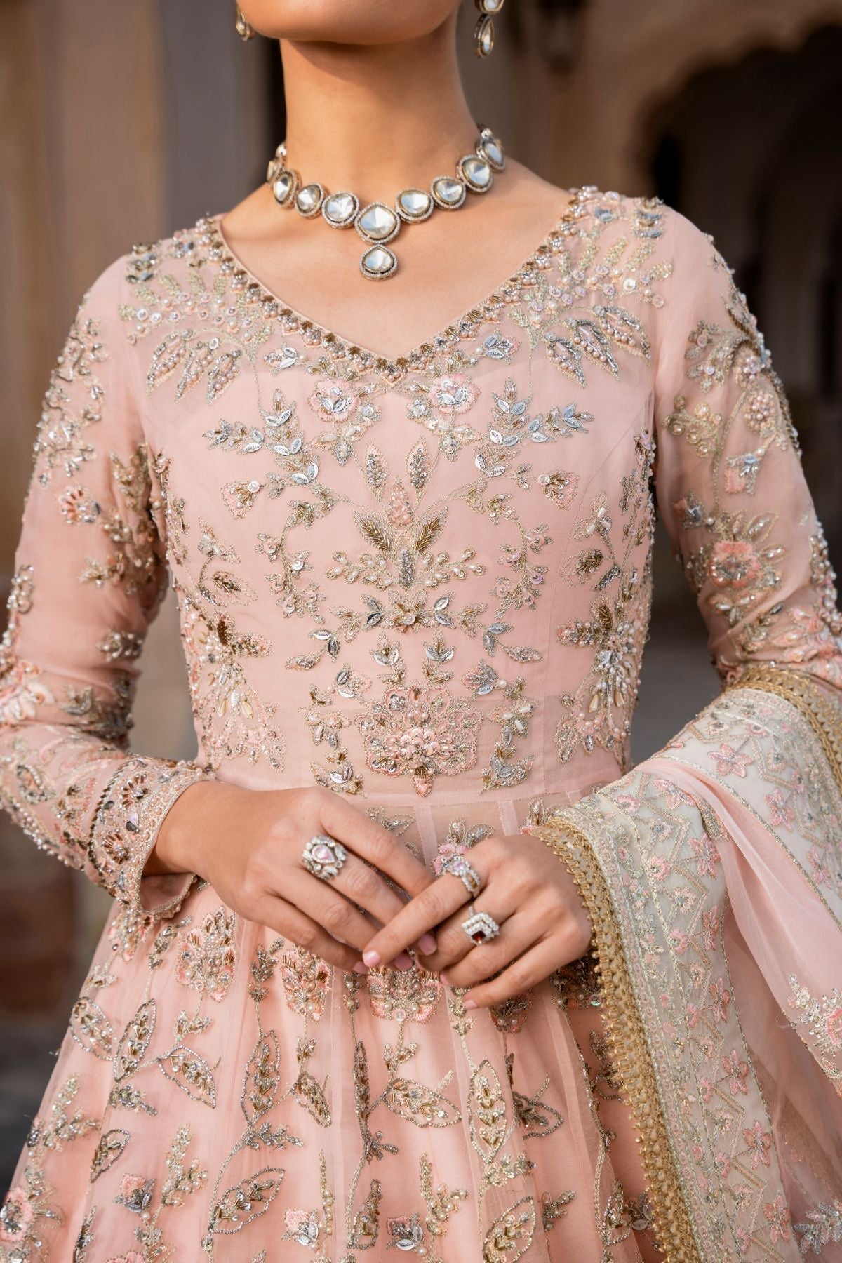 Inara | Aurelia Wedding Collection | Celestia by Designer InaraClothing - House of Maryam - Pakistani Designer Ethnic Wear in {{ shop.shopifyCountryName }}