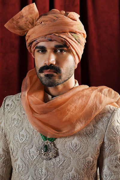 Republic By Omar Farooq | Sherwani Couture | "Aqil" Sherwani -  Republic by Omar Farooq SHERWANI COUTURE - Original Designer Dress - House of Maryam