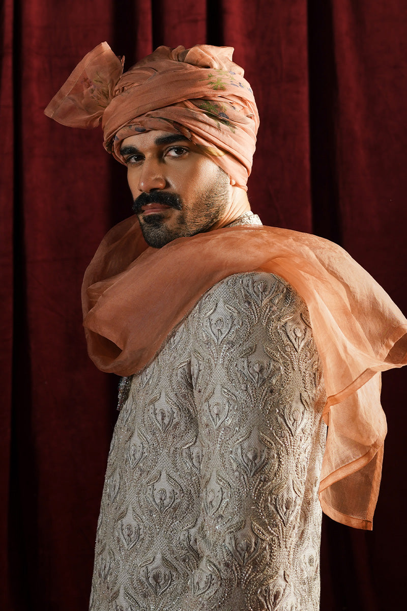 Republic By Omar Farooq | Sherwani Couture | "Aqil" Sherwani