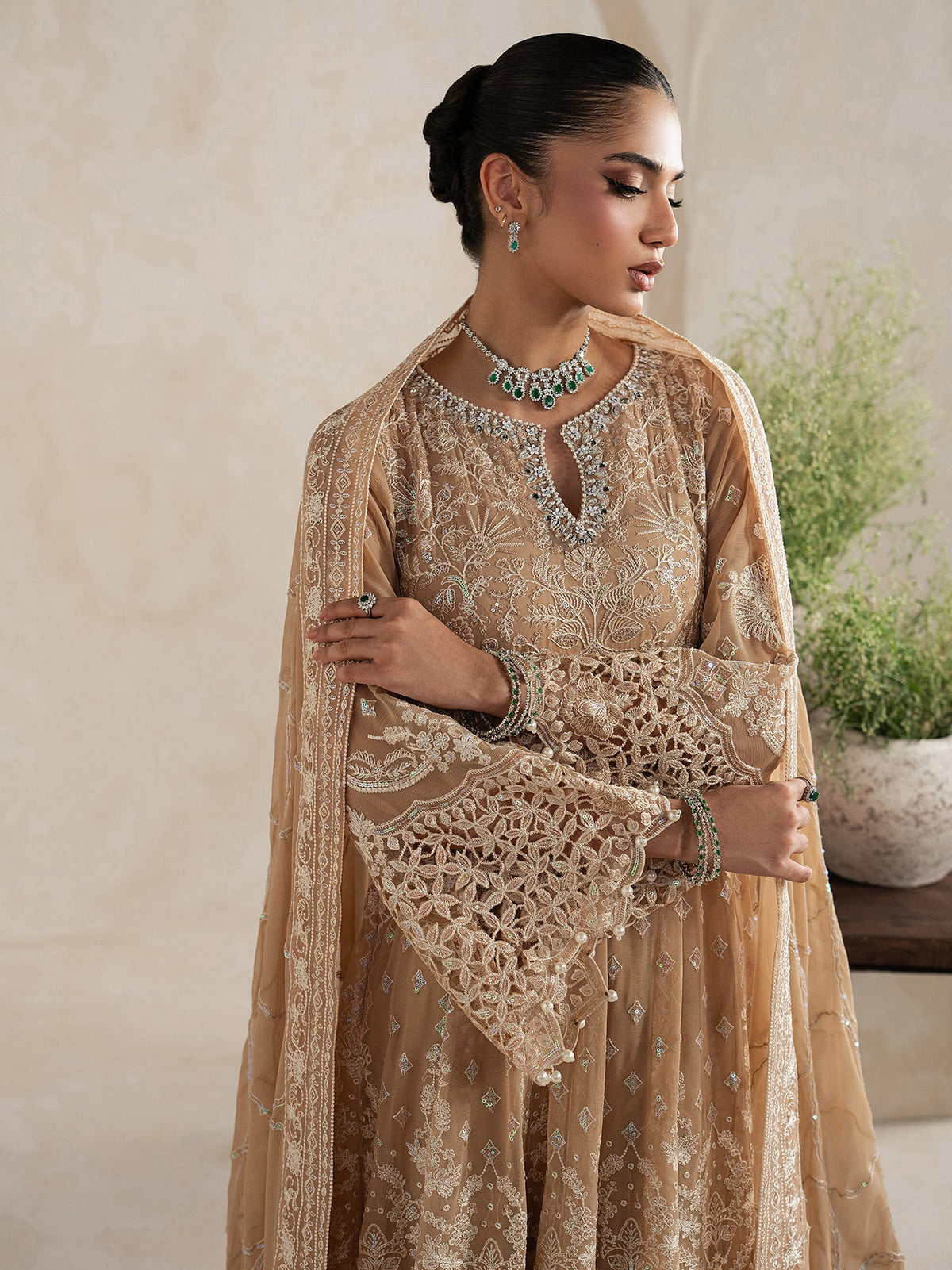 Gulaal | Inaaya Embroidered Chiffon 26 | Niaa, image 7