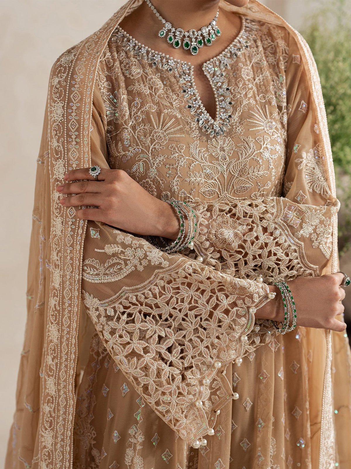 Gulaal | Inaaya Embroidered Chiffon 26 | Niaa, image 5