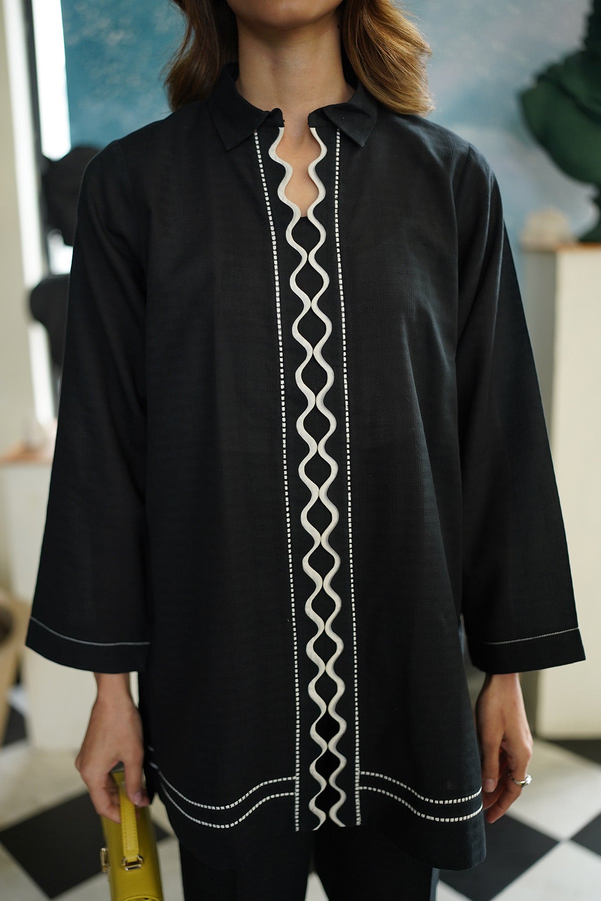 Sahar | Ready to Wear Basics | Midnight Embrace -  Sahar Ladies Clothes - Original Designer Dress - House of Maryam