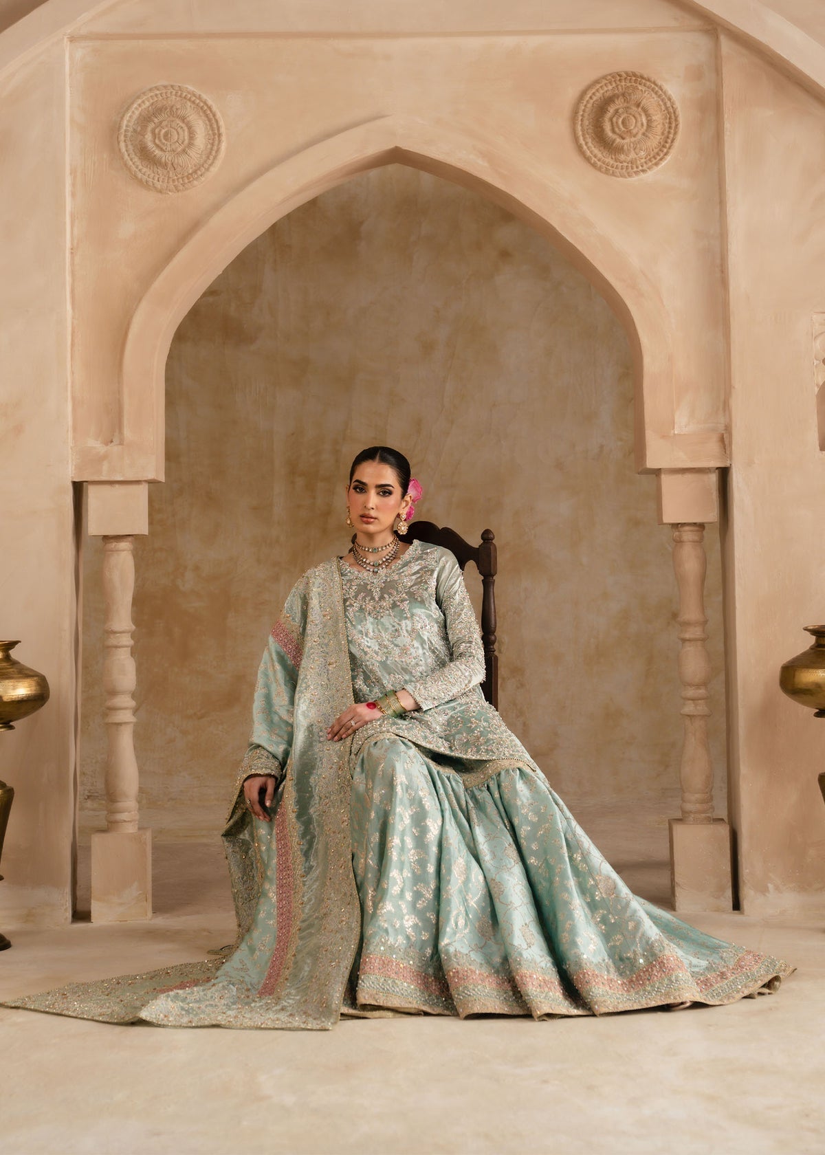 Kanwal Malik | Shehnai Luxury Pret 26 | Gulrukh, image 10