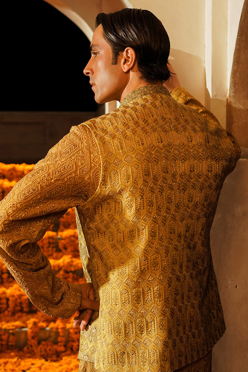 Republic By Omar Farooq | Luxury Rtw | "Zayan" Kurta Pajama -  Republic by Omar Farooq Luxury RTW - Original Designer Dress - House of Maryam