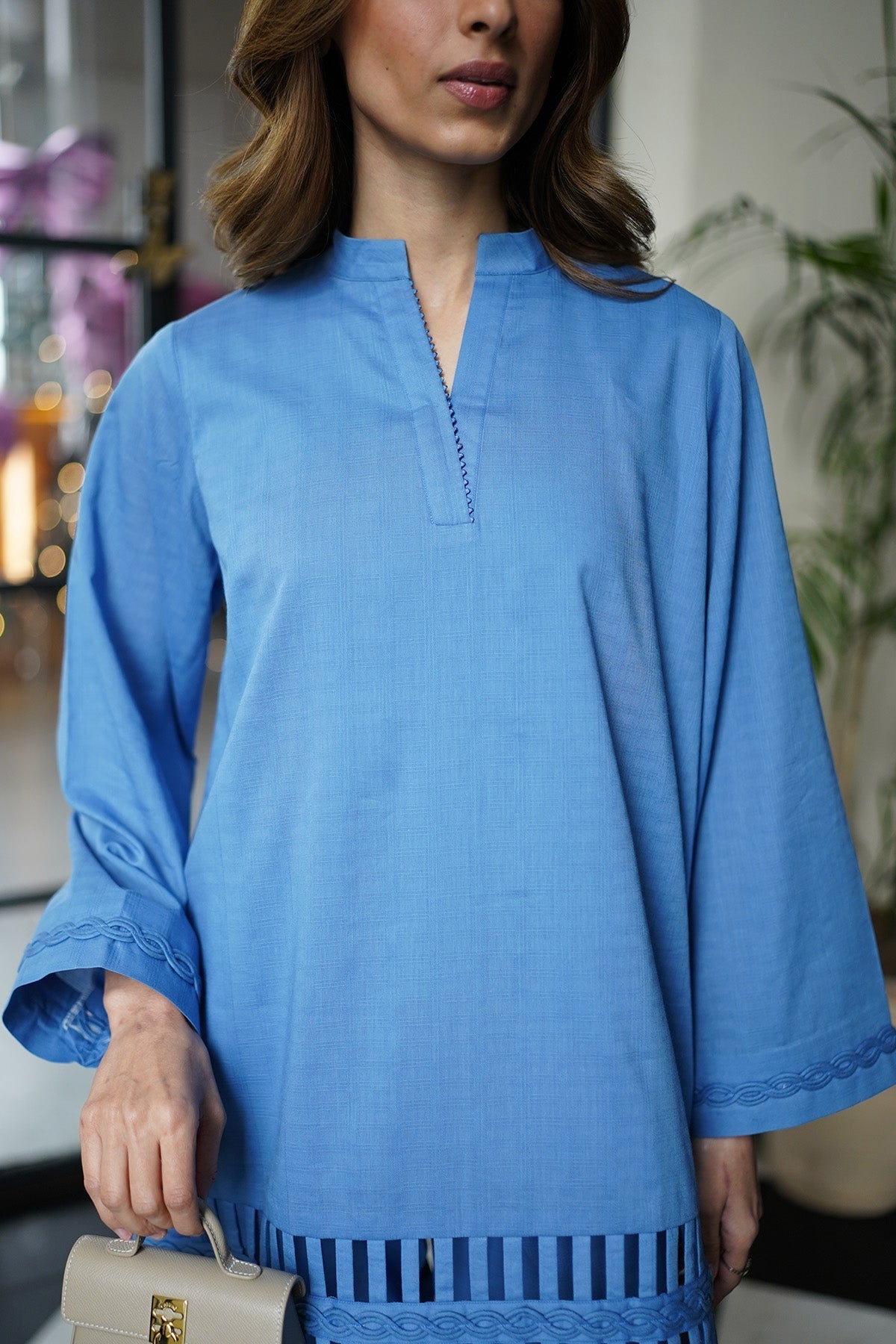 Sahar | Ready to Wear Basics | Azure Elegance -  Sahar Ladies Clothes - Original Designer Dress - House of Maryam